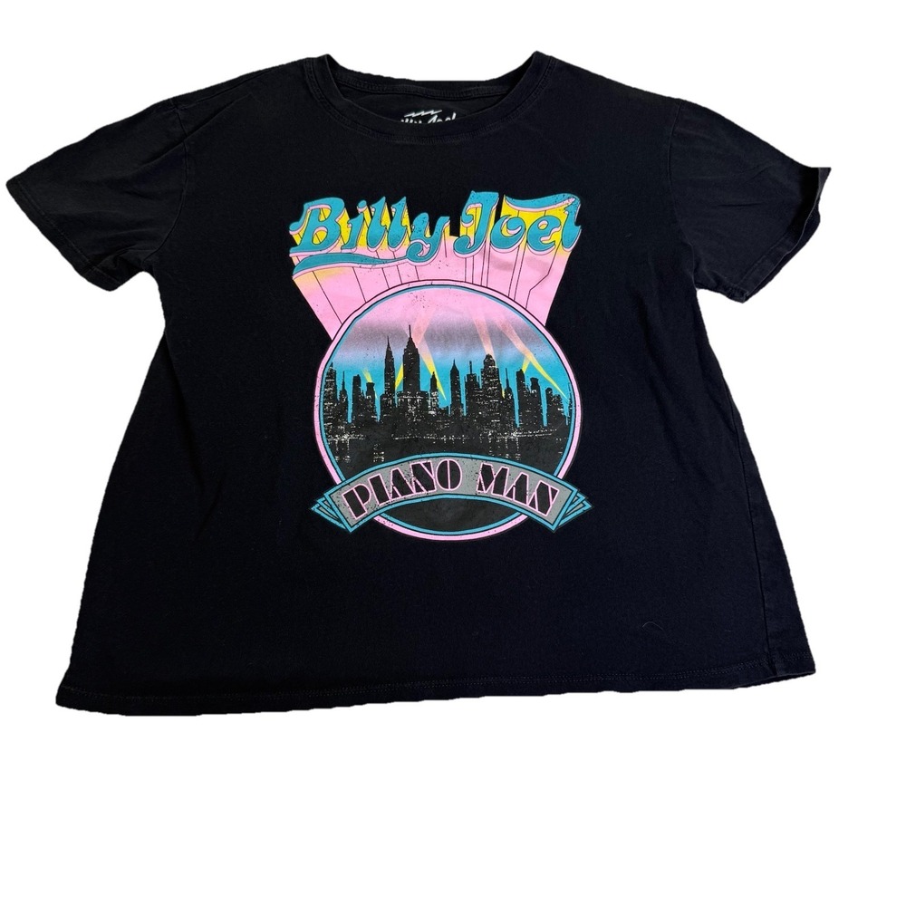 Billy Joel "Piano Man"‎ graphic t-shirt Super Soft 100% Cotton M